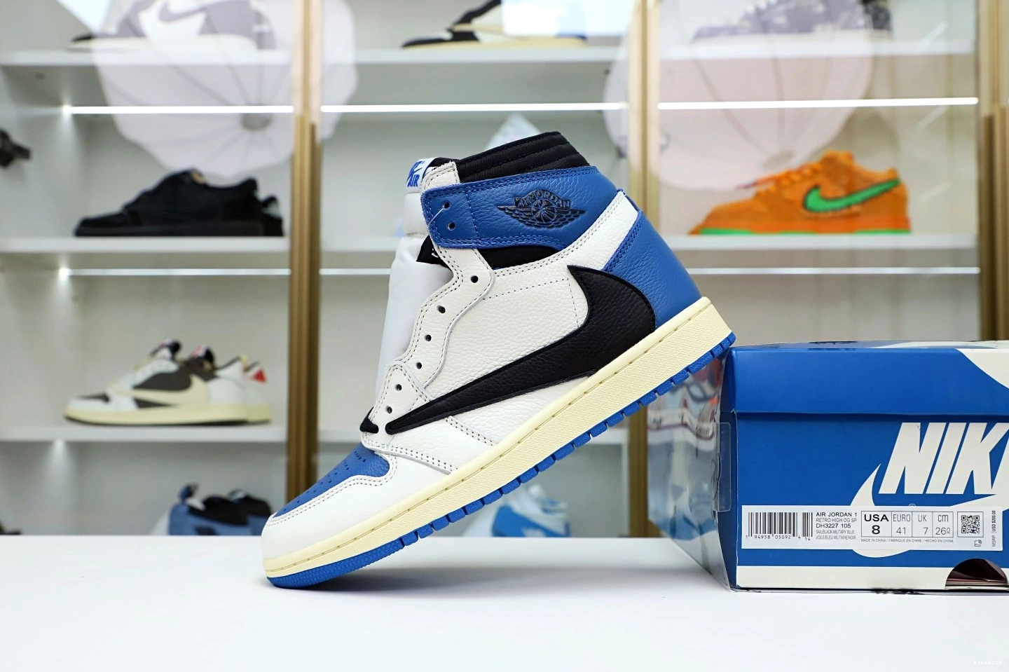 X DESIGN 1 JORDAN X SCOTT AIR FRAGMENT RETRO TRAVIS HIGH 1117